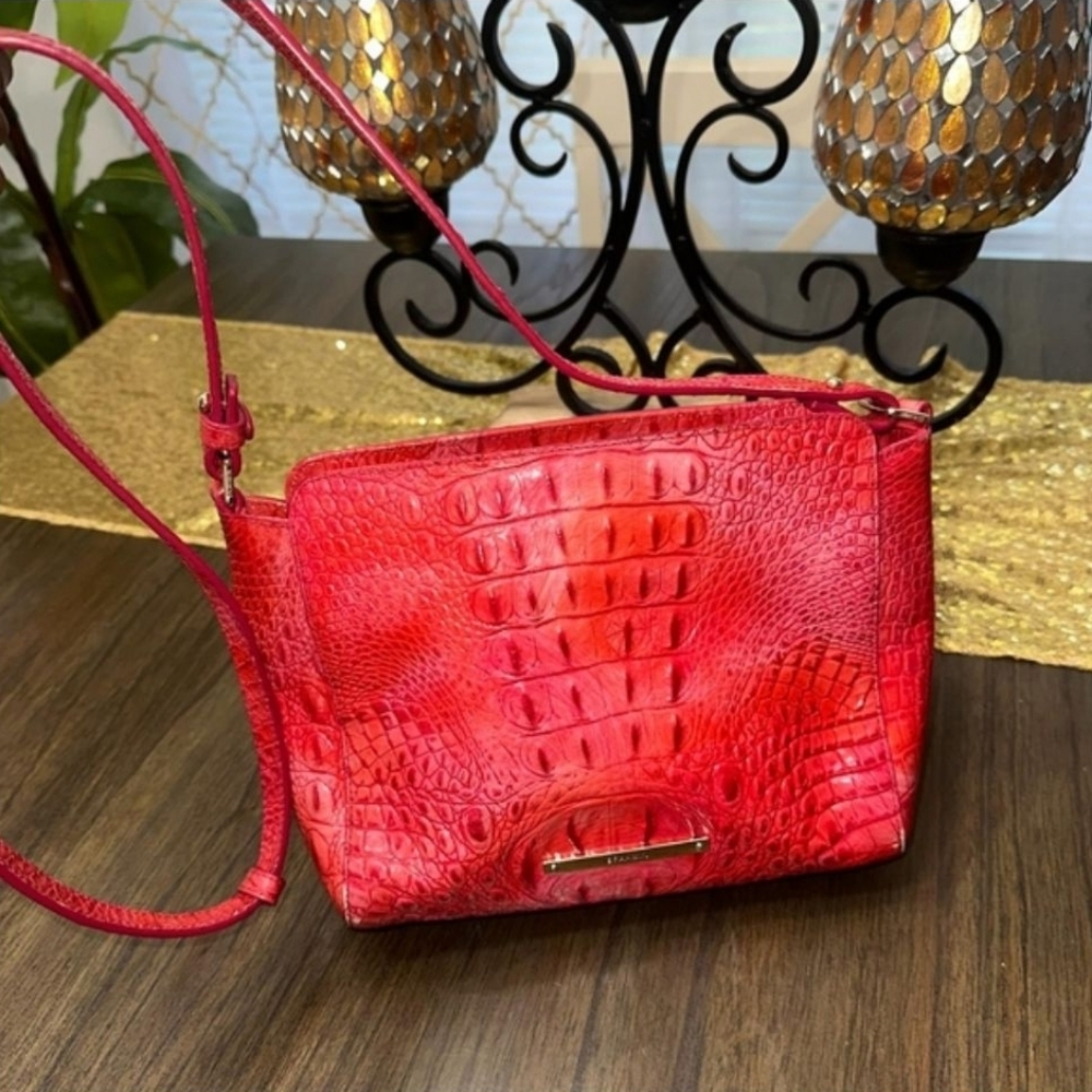 Brahmin Red/Fuschia Women's Bag